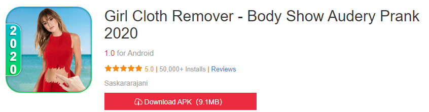 Clothes Remover App